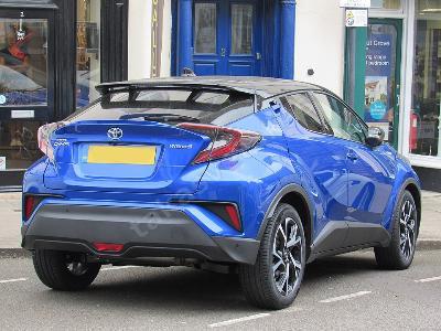 2018 Toyota C-HR 1.8 Hybrid Dynamic — Mavi, Düşük Yakıt