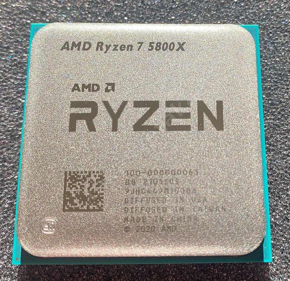AMD Ryzen 7 5800X İşlemci — Kutusuz, Pinleri Sağlam