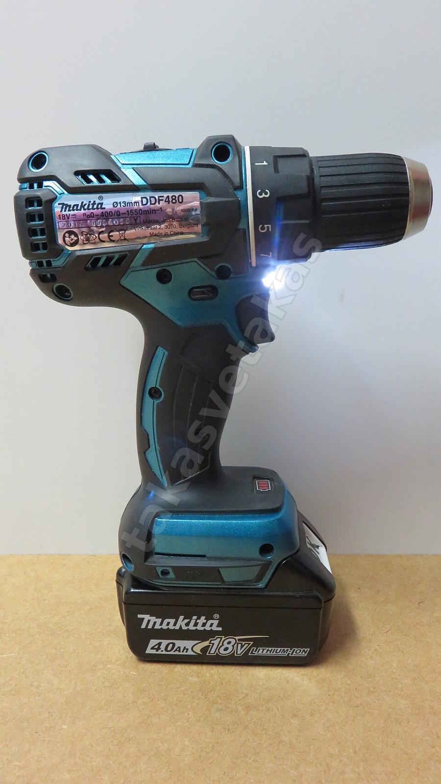Makita 18V LXT akülü matkap, bataryalı